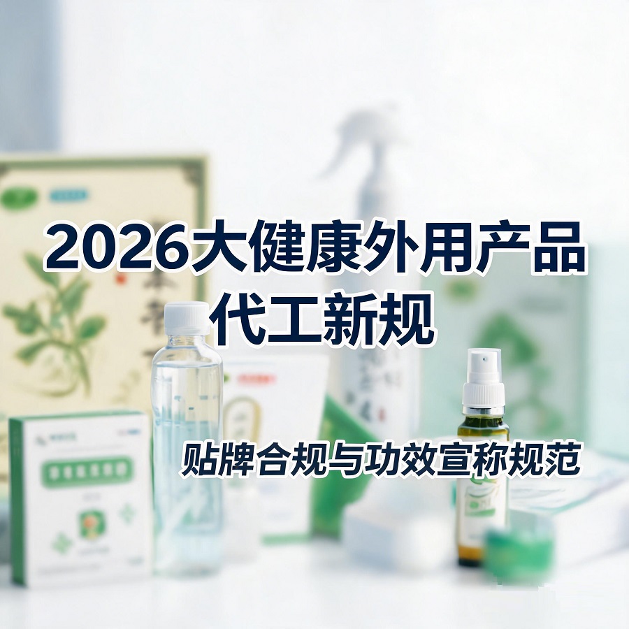 大健康外用产品贴牌代工