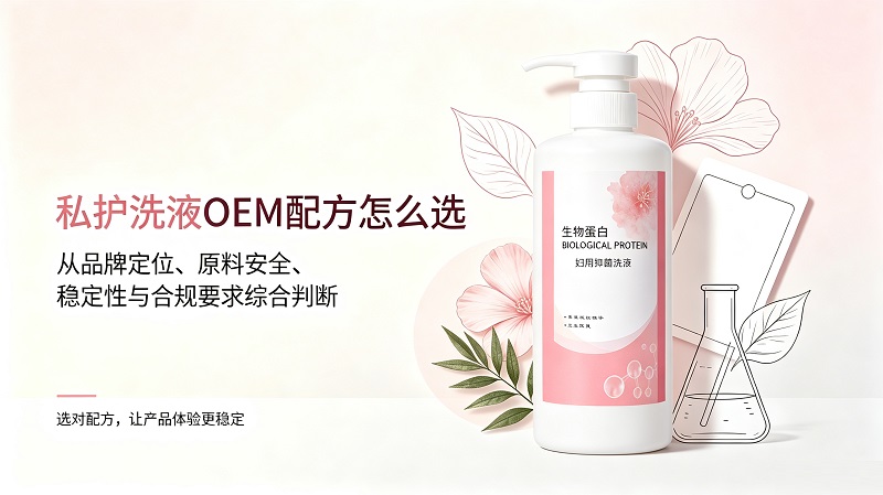 私护洗液OEM代工配方怎么选