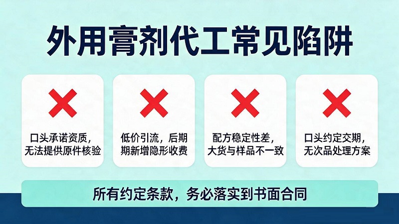 外用膏剂代工避坑指南