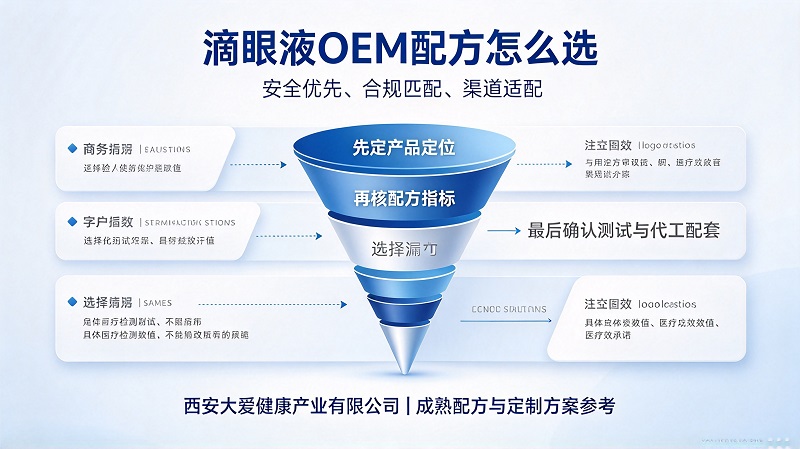 滴眼液OEM配方怎么选｜品牌方选型、避坑与定制指南